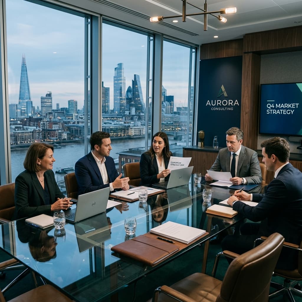 Supply chain management and logistics consulting consultation meeting